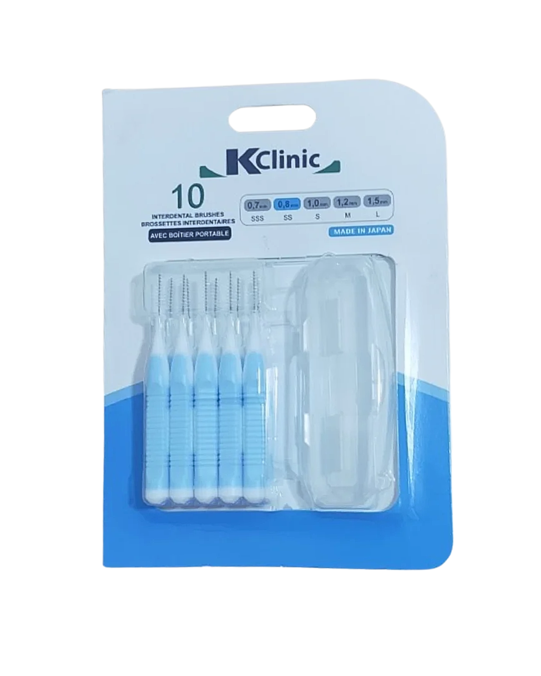 KIN Clinic Brossettes Interdentaires 0.8 mm 10 Unités