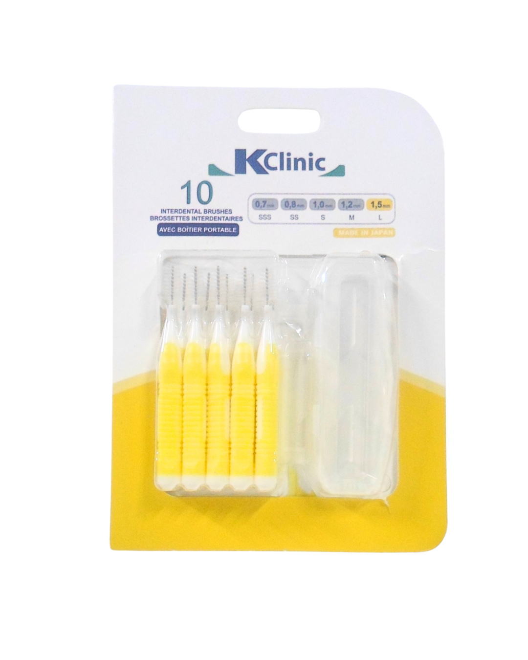 KIN Clinic Brossettes Interdentaires 1.5mm Pack de 10