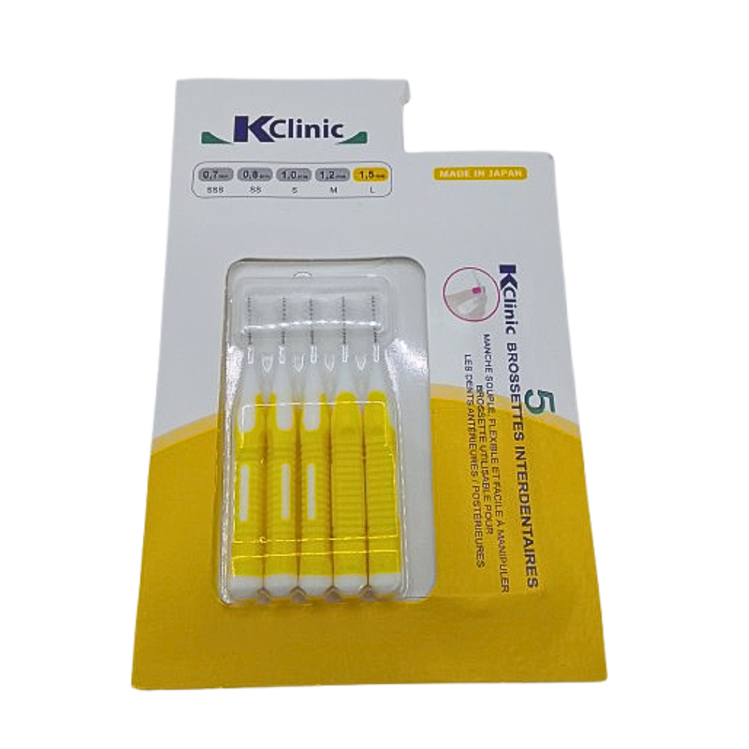 KIN Clinic Brossettes Interdentaires 1.5mm 5 Unités
