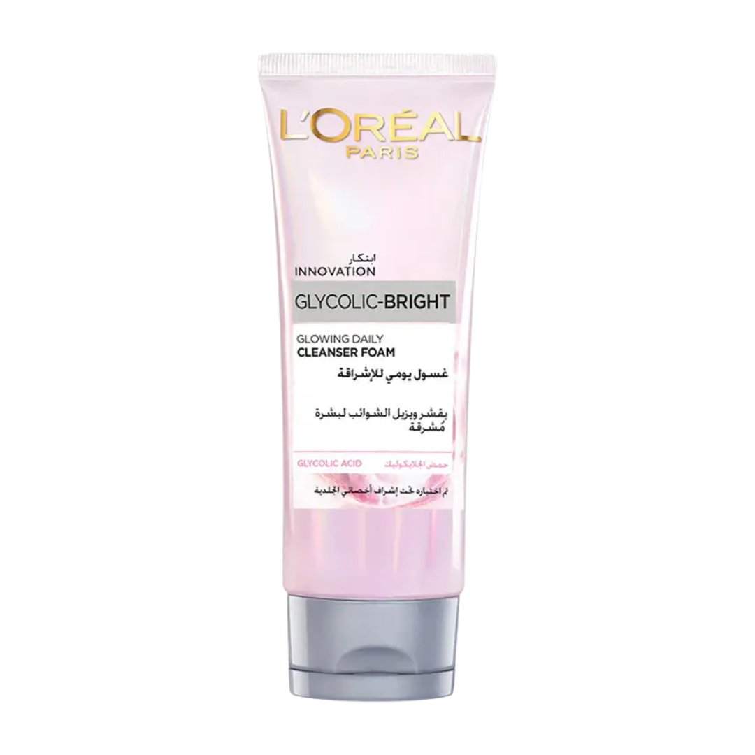 L'Oreal Paris Glycolic Bright Foam Cleanser 100ml