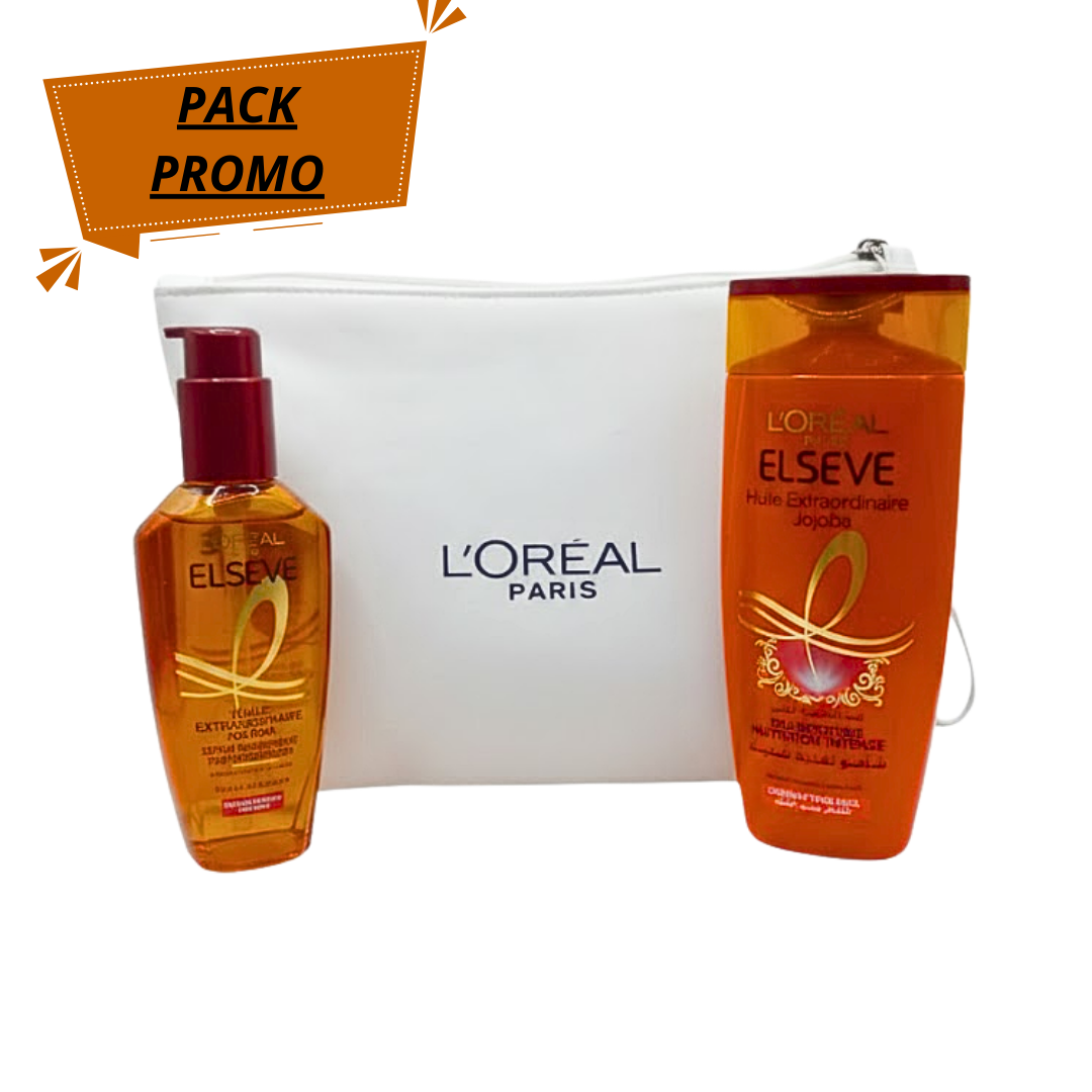L'Oréal Paris Serum Oil Midnight Shampoing 200ml + Trousse