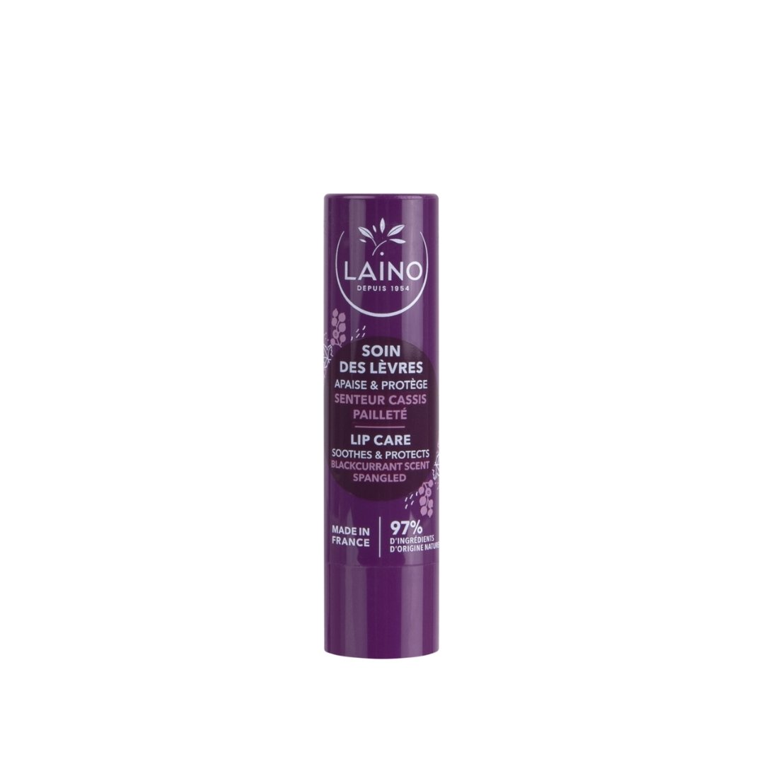 Laino Soin des Lèvres Cassis Stick Baume Hydratant 4g