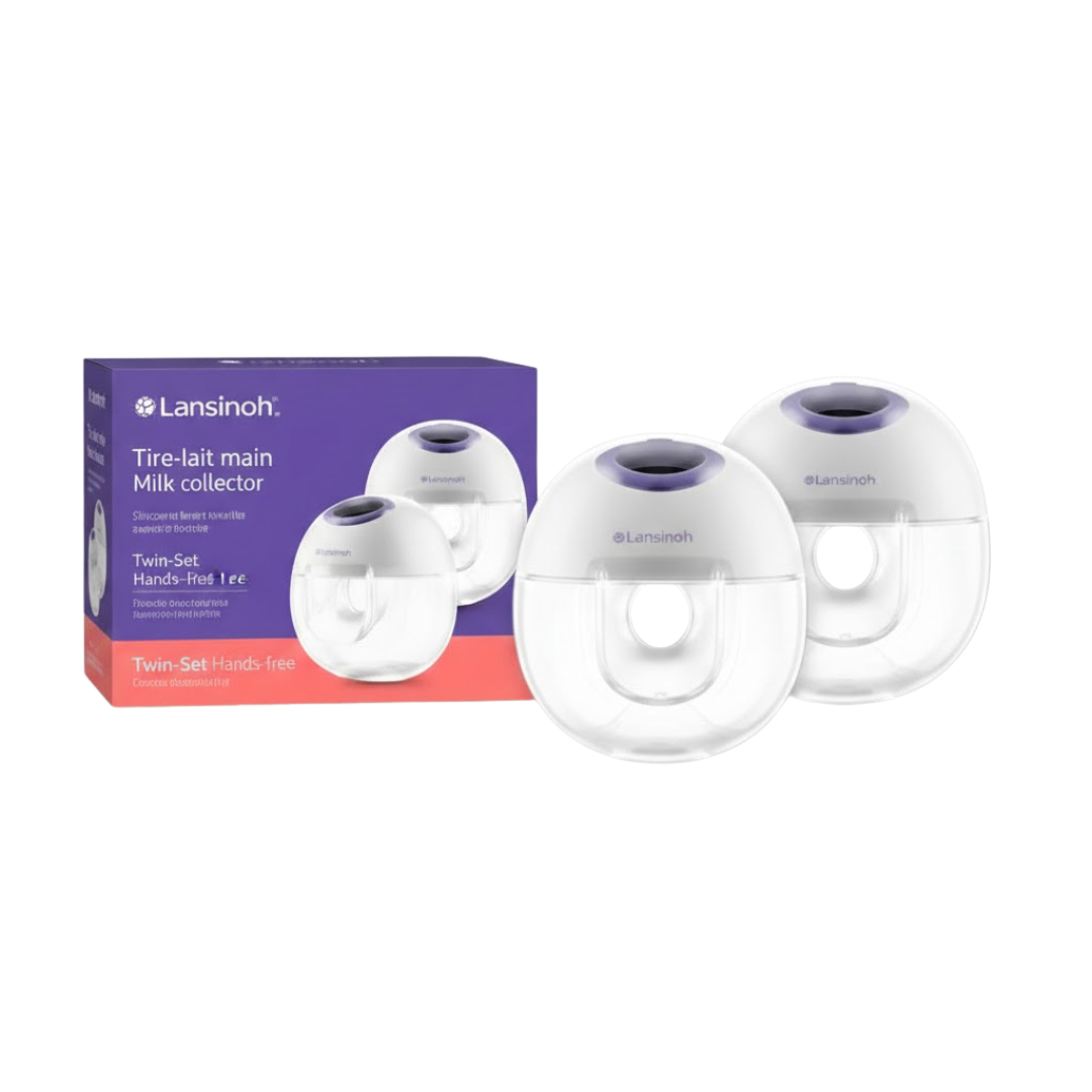 شفاط حليب لانسينوه المزدوج الحر اليدين المدمج