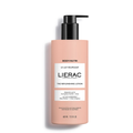 Lierac Body-Nutri Le Lait Relipidant 400 ml, flacon pompe rose, lait corps peaux sèches