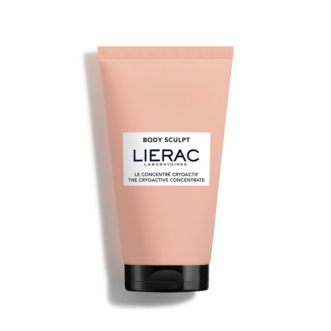 Lierac Body-Sculpt Le Concentré Cryoactif 150 ml, tube rose, gel corps effet froid