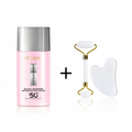 L'Oréal Paris Glycolic Bright UV SPF50+ 50ml + Coffret Gua Sha