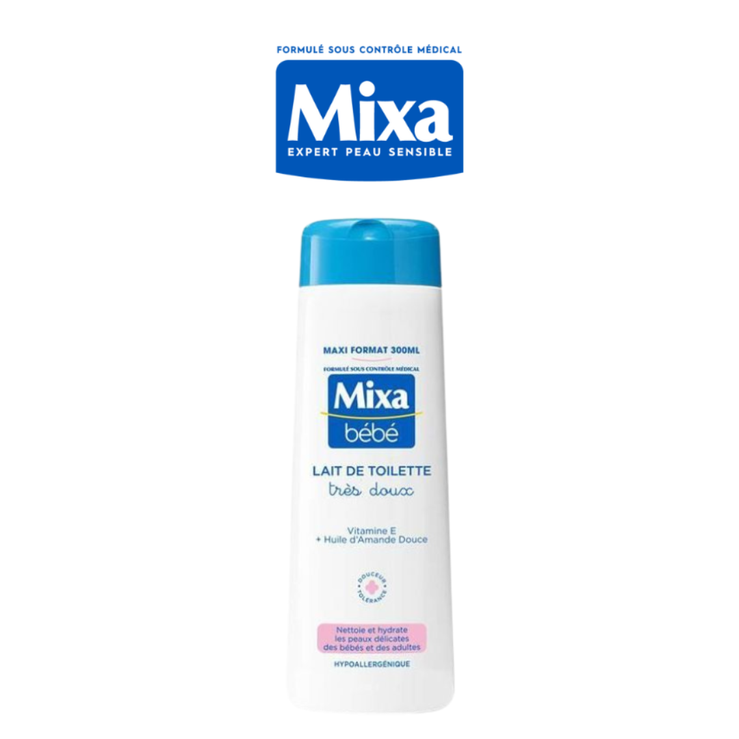 Mixa Lait de Toilette Très Doux Bébé 300ml