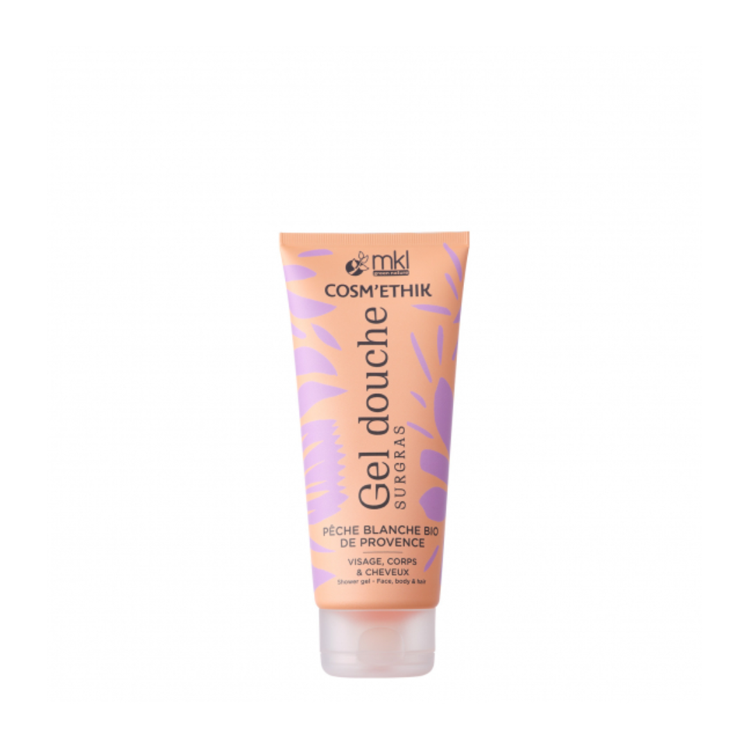 MKL Cosm'ethik - Gel Douche Pêche Blanche Bio 200ml