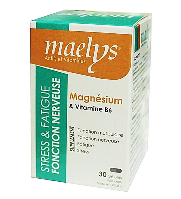 MAELYS Magnésium & Vitamine B6 30 Gélules