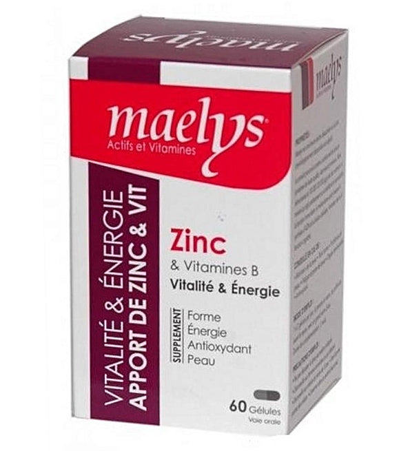 MAELYS Zinc Complément Immunité 60 Gélules