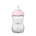 Mammia Biberon Natural Feeling 240ml Rose - Tétée Naturelle Bébé