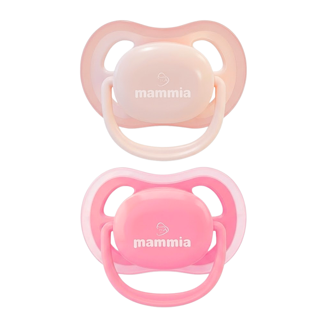 Mammia Paire de Sucette Orthodontique Natural Feeling 0-6 mois