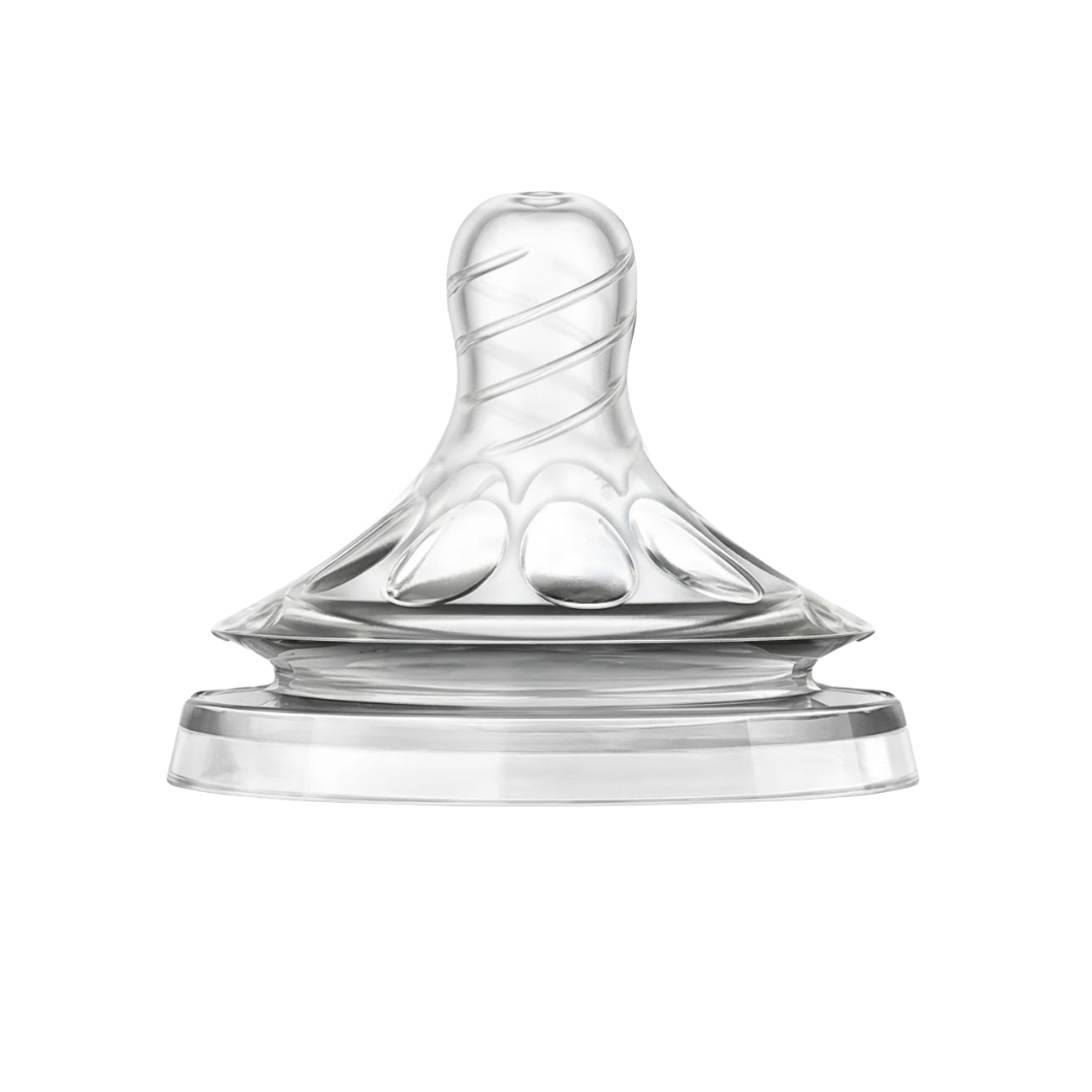 Mammia Paire de Tétines Silicone Natural Feeling 0m+ Lot de 2