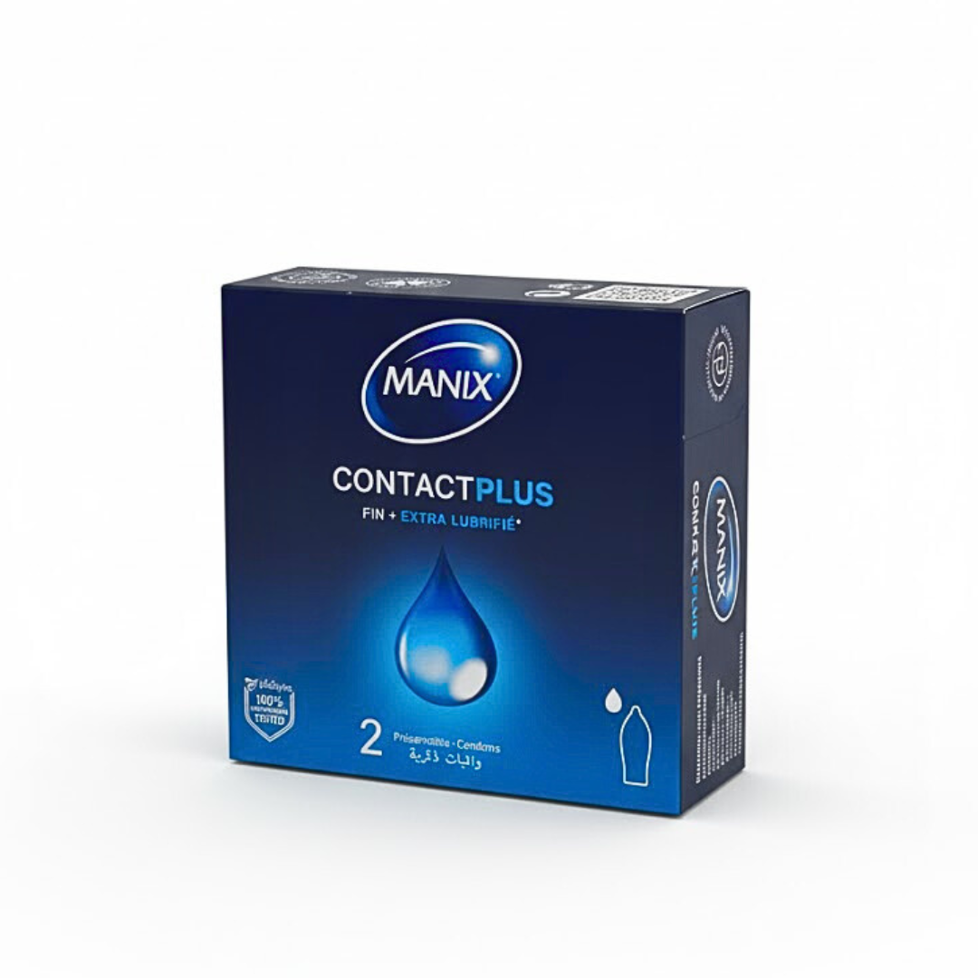 Manix Contact Plus Préservatifs Ultra-Fins 2 Pièces