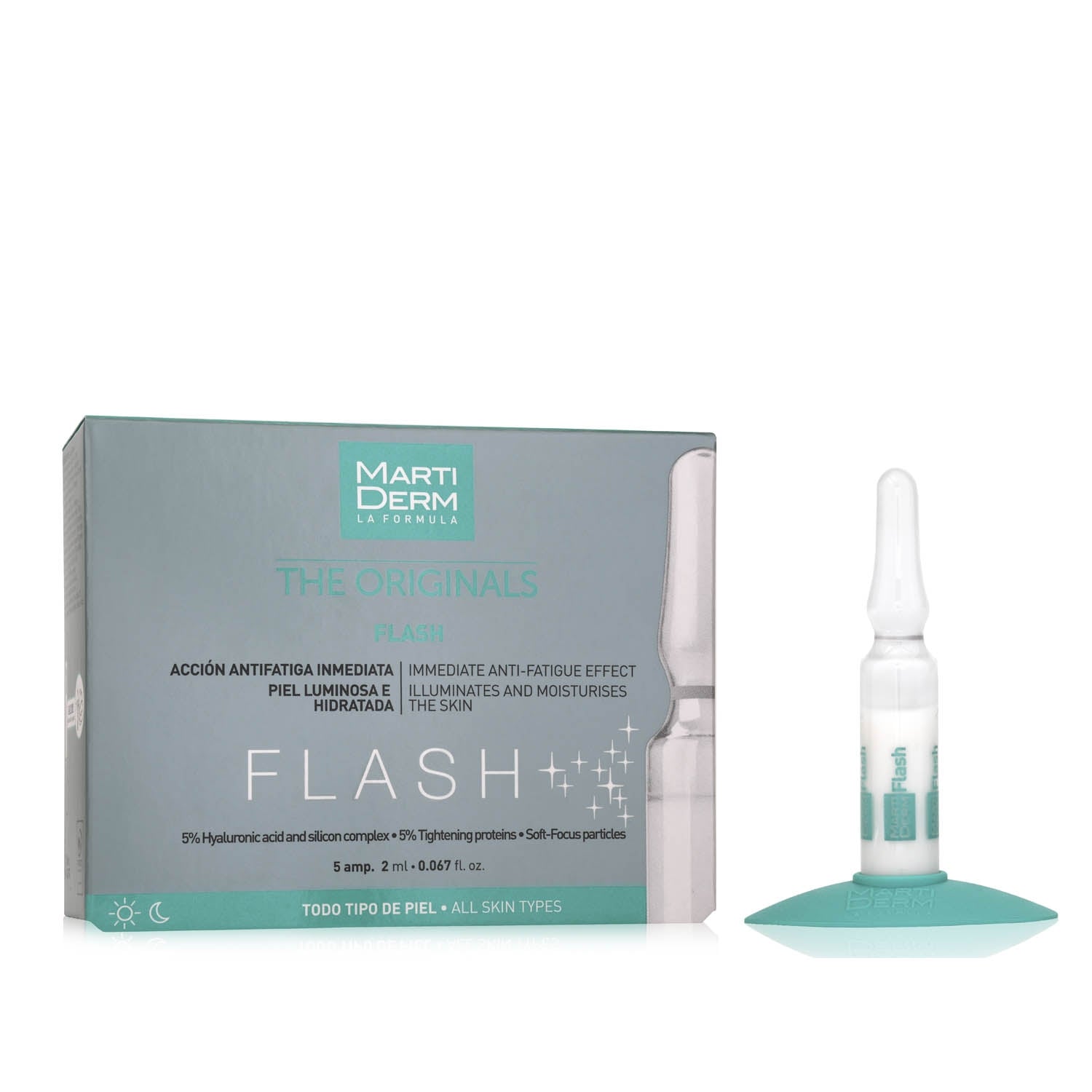 Martiderm Originals Flash Ampoules Eclat Instantané 5 Ampoules