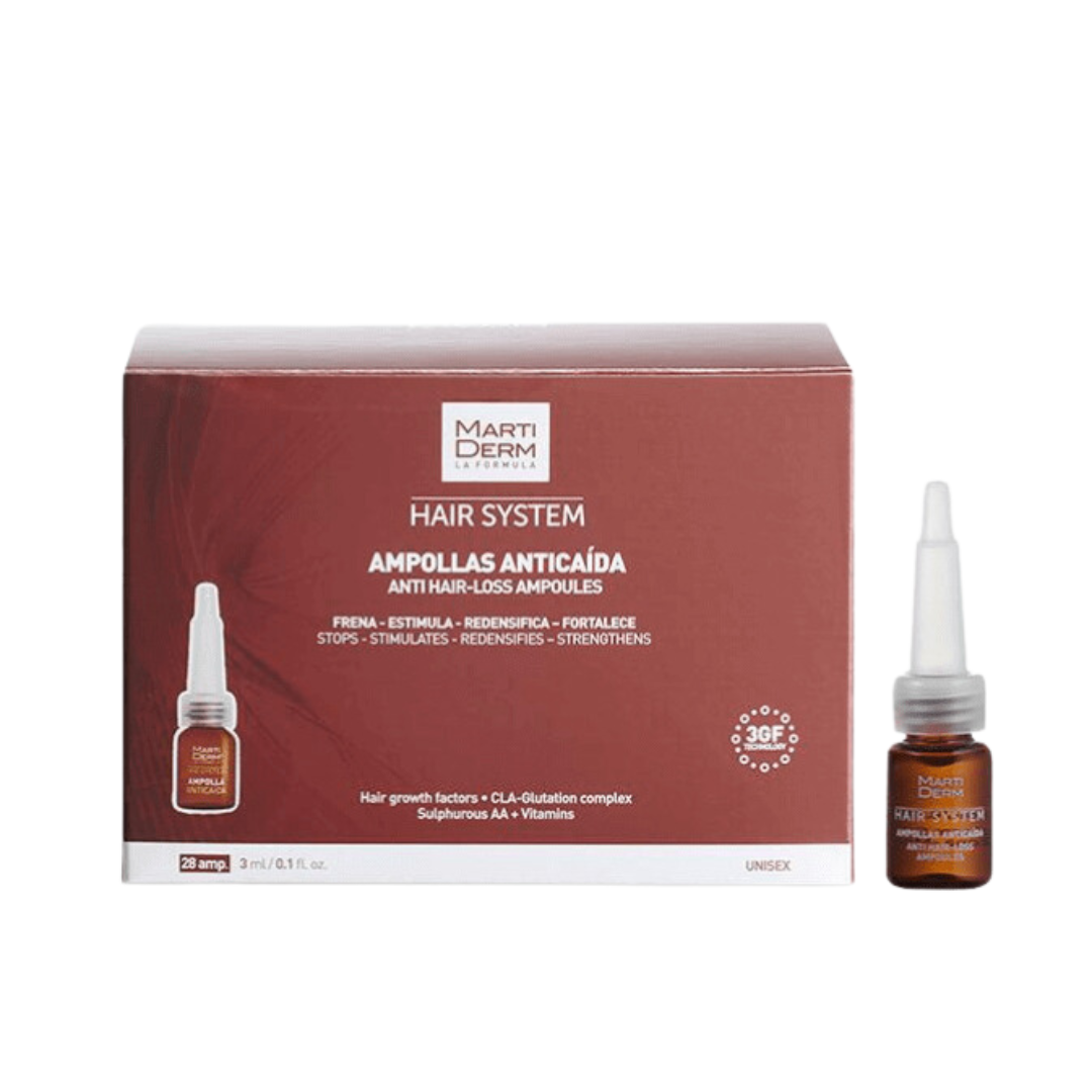 Martiderm Hair System Ampoules Anti-Chute 3ml x 28
