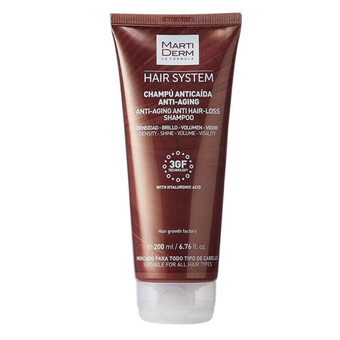 Martiderm Hair System Shampoing Anti-Aging Anti-Chute 200ml