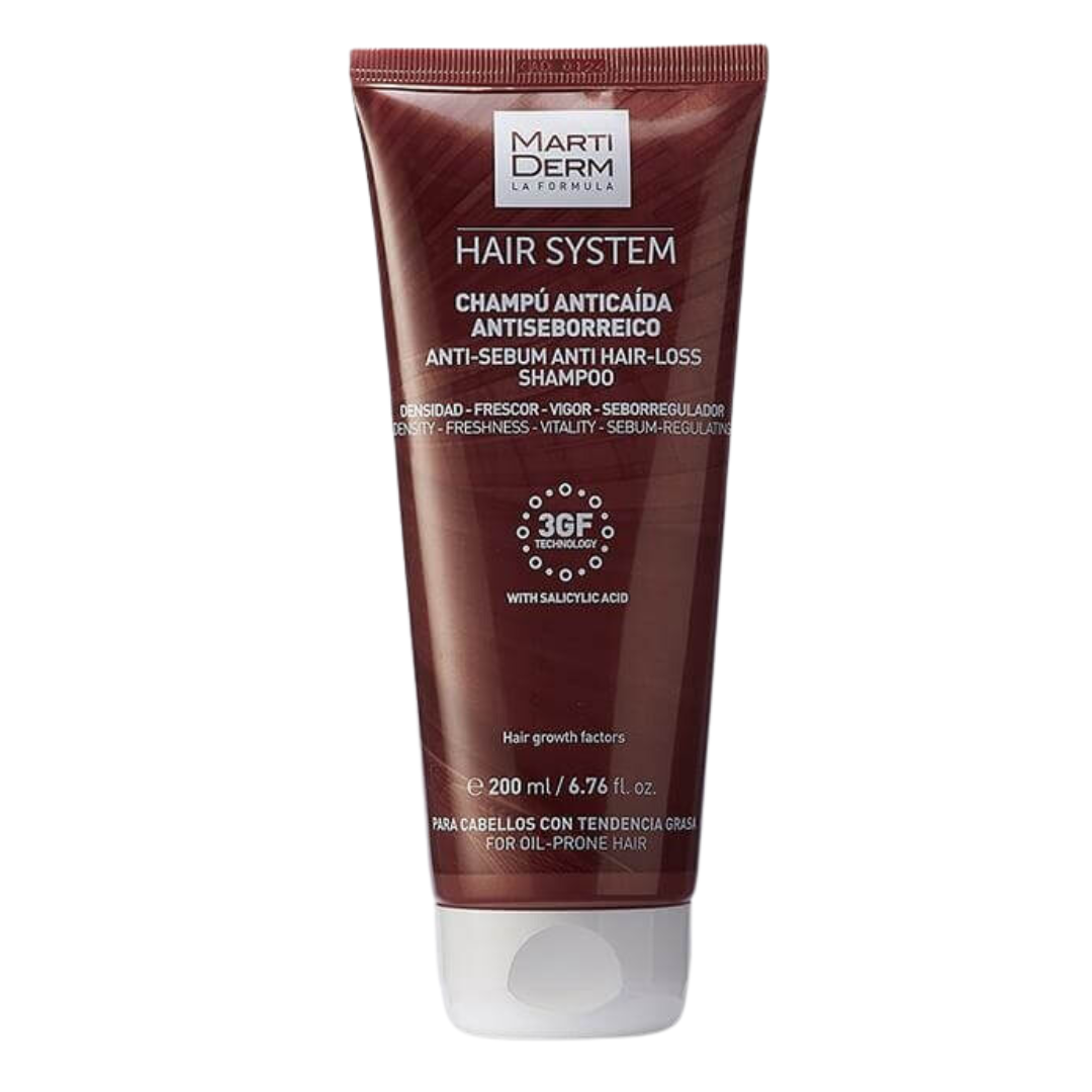 Martiderm Hair System Shampoing Anti-Sébum 200ml