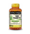 Mason Natural Saw Palmetto 160 mg - Confort Prostate & Urinaire - 60 Softgels