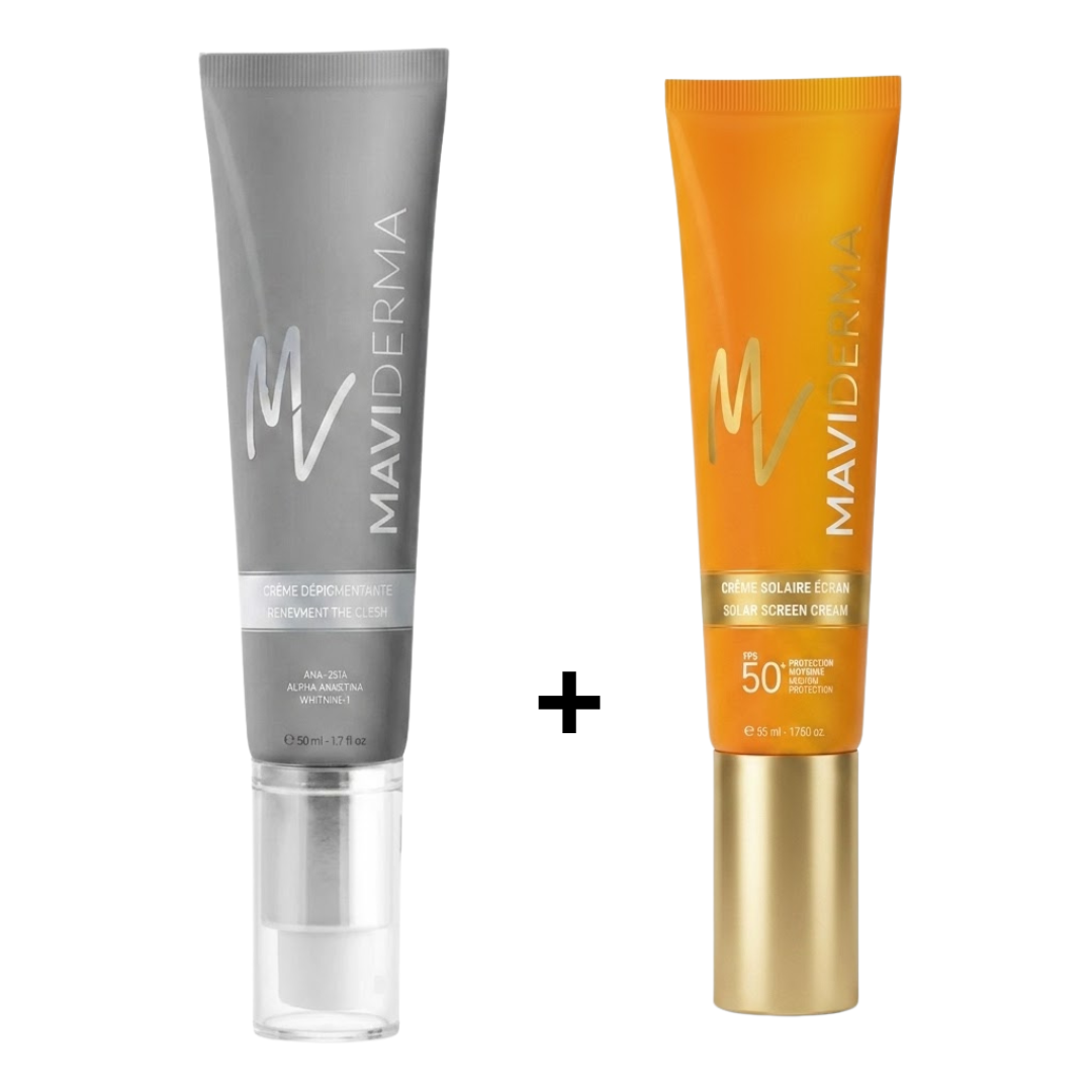 Maviderma Creme Depigmentante 50ml+Ecran Teinte 50ml Pack