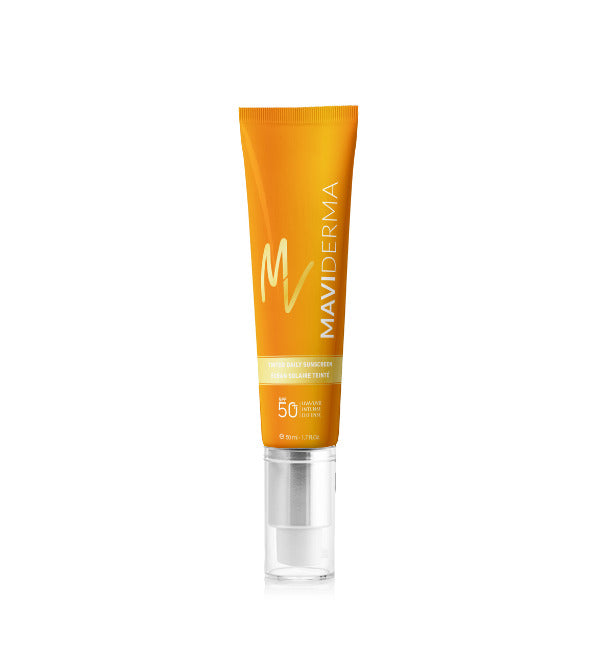 Maviderma واقي شمسي ملون للوجه SPF50+ بحجم 50 مل