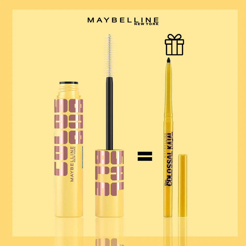 Maybelline Mascara Colossal Bubble Black = Crayon The Coloss