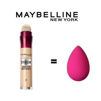 Maybelline Eraser Eye N°02 Nude + عبوة خلاط