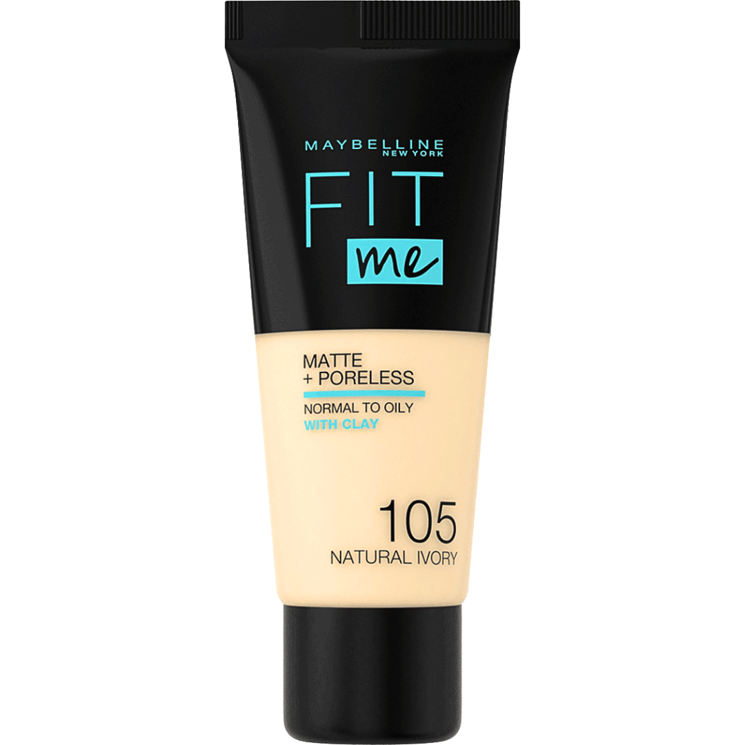 Maybelline Fit Me Fond de Teint Matte+Poreless 105 30ml