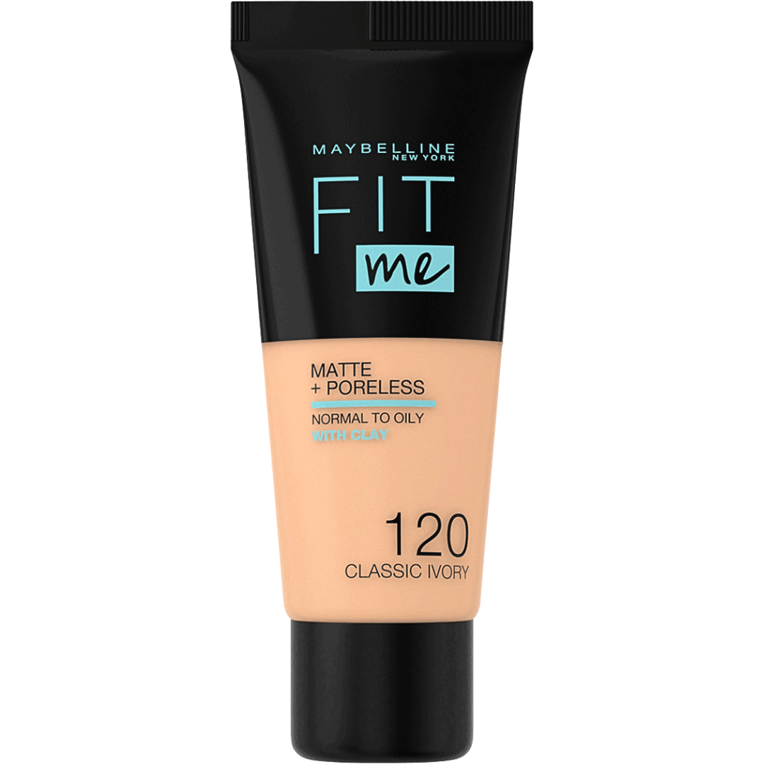 Maybelline Fit Me Matte+Poreless Fond de Teint 120 30ml