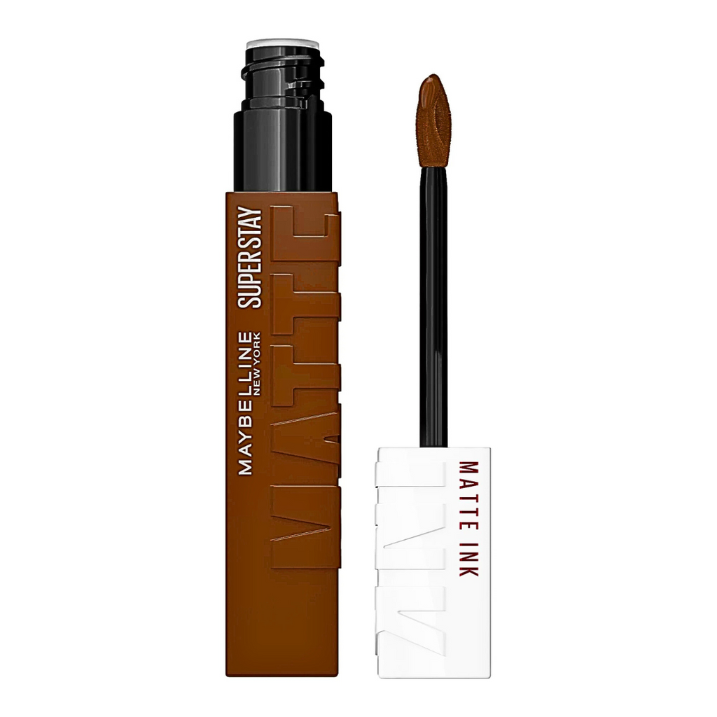 أحمر الشفاه السائل مطفأ اللمعة Maybelline SuperStay Matte Ink 520 Champion Nu