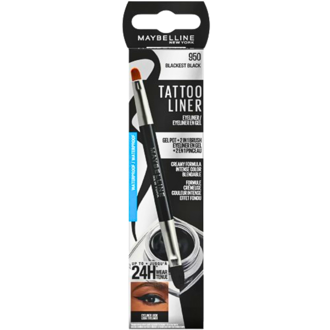 Maybelline Tattoo Liner Gel Pencil Pot Black قلم كحل جل أسود