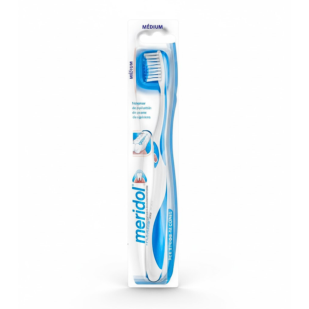 MERIDOL Pack Brosse à Dents Medium - Nettoyage Doux Dents et Gencives