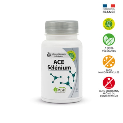 Mgd Nature Ace Selenium Complément Antioxydant 60 gélules