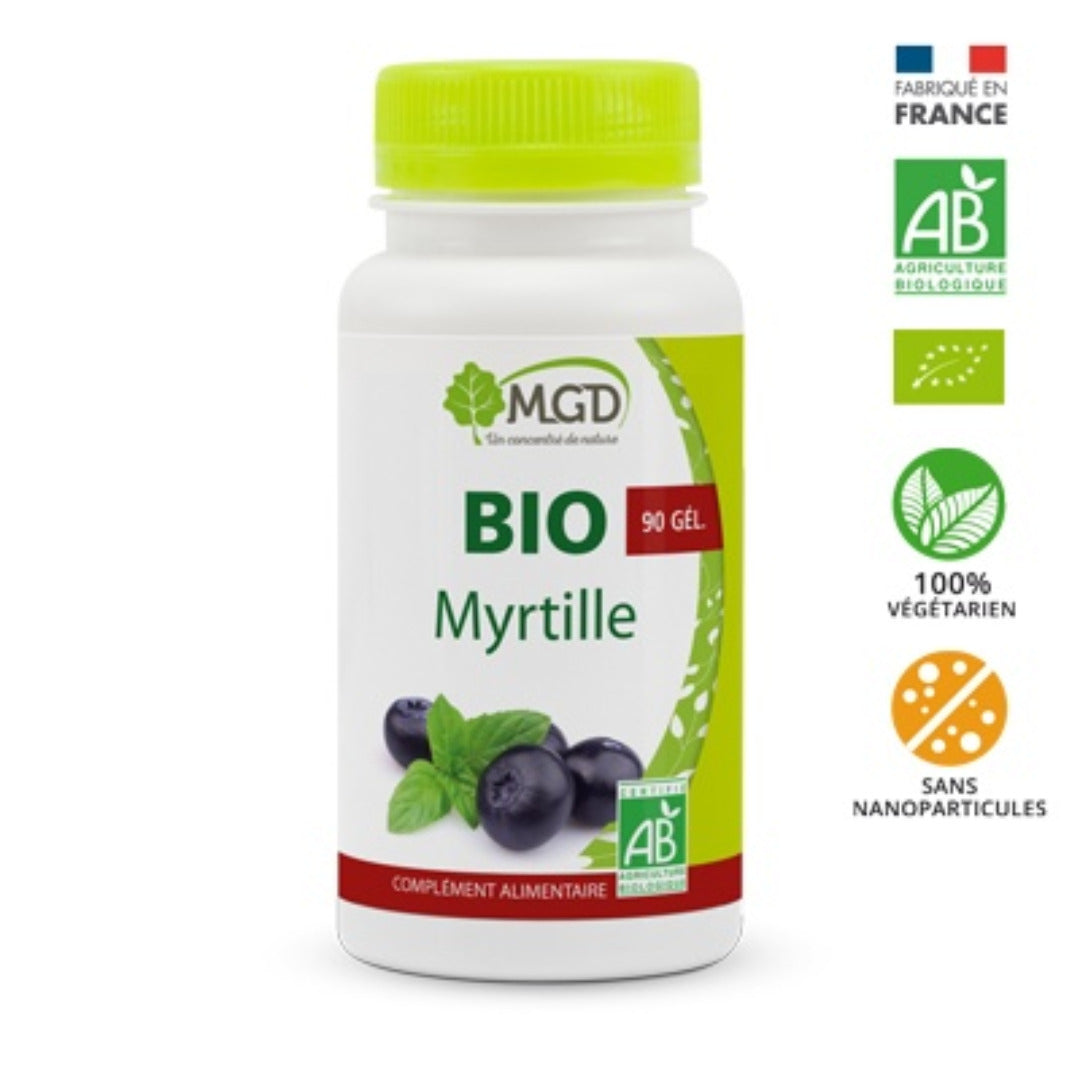 Mgd Nature Myrtille Bio Circulation Oculaire 90 gélules