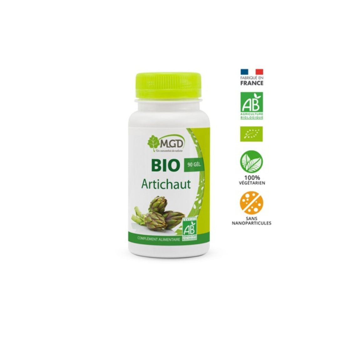 Mgd Nature Artichaut Bio 90 Gélules