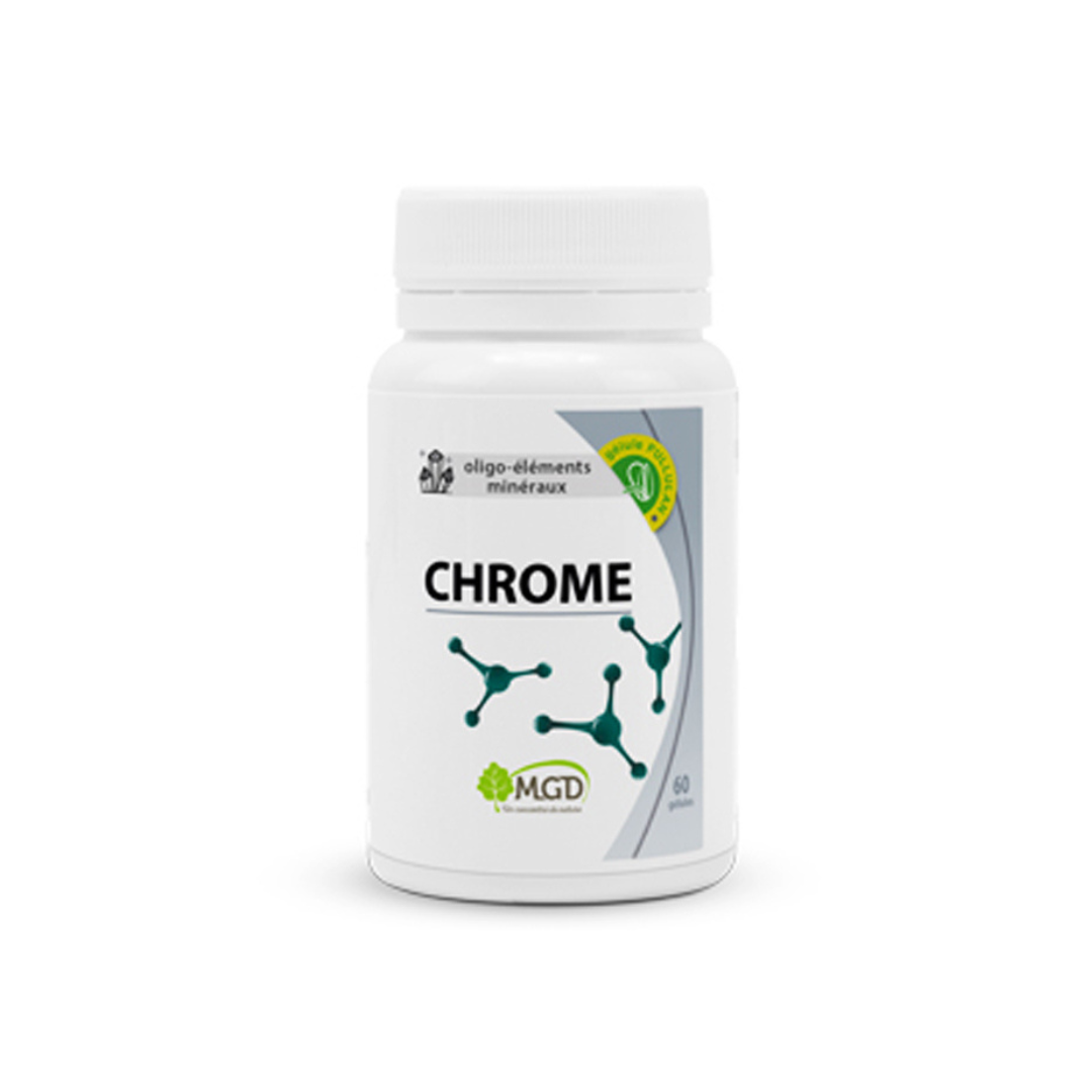 Mgd Nature Chrome 60 Gélules - Régulation Glycémique