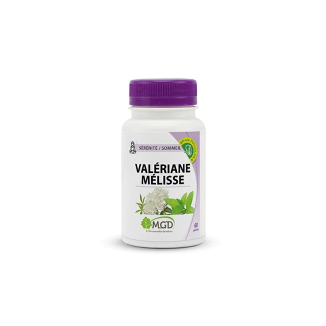 Mgd Nature Valériane et Mélisse 60 Gélules