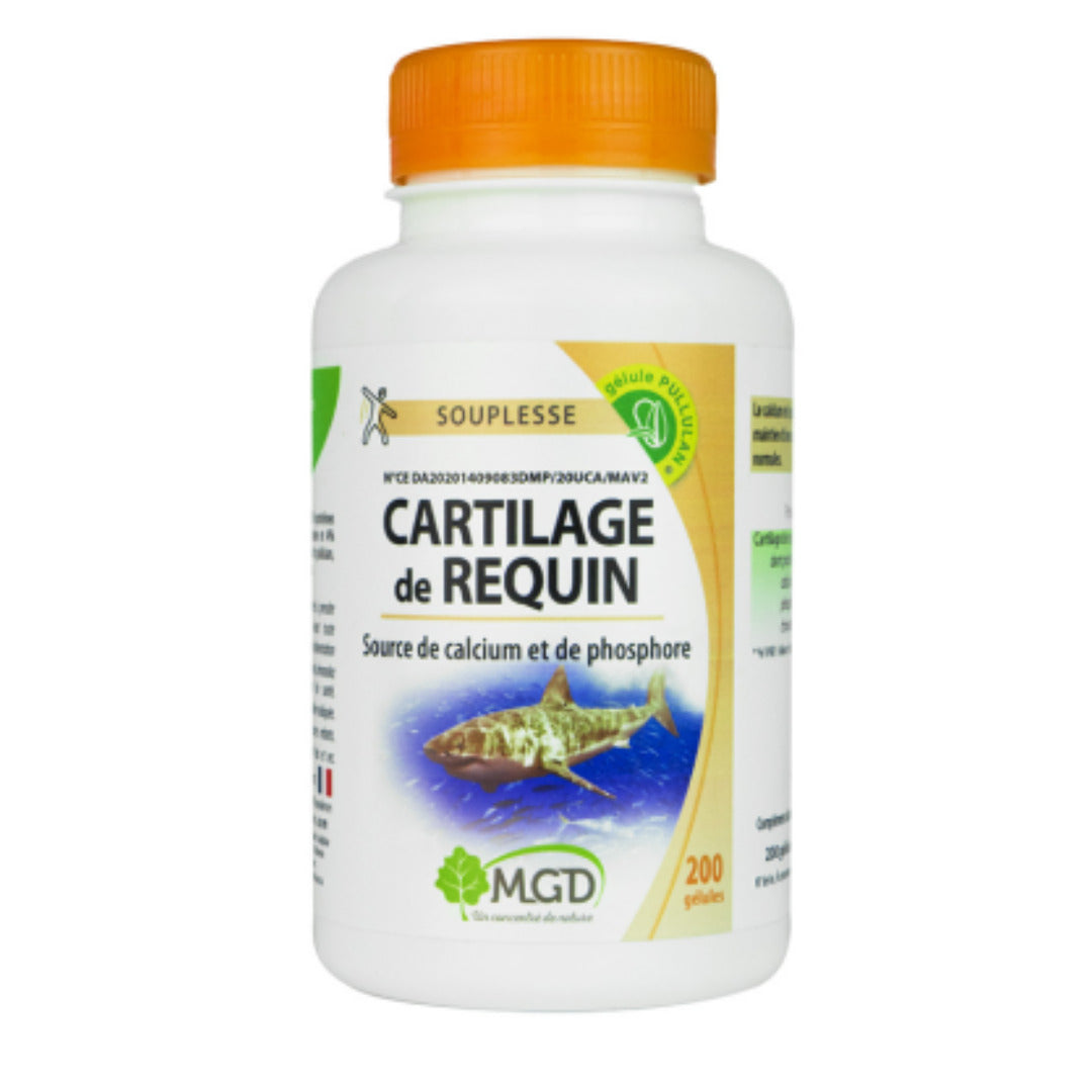 Mgd Nature Cartilage de Requin 200 Gélules