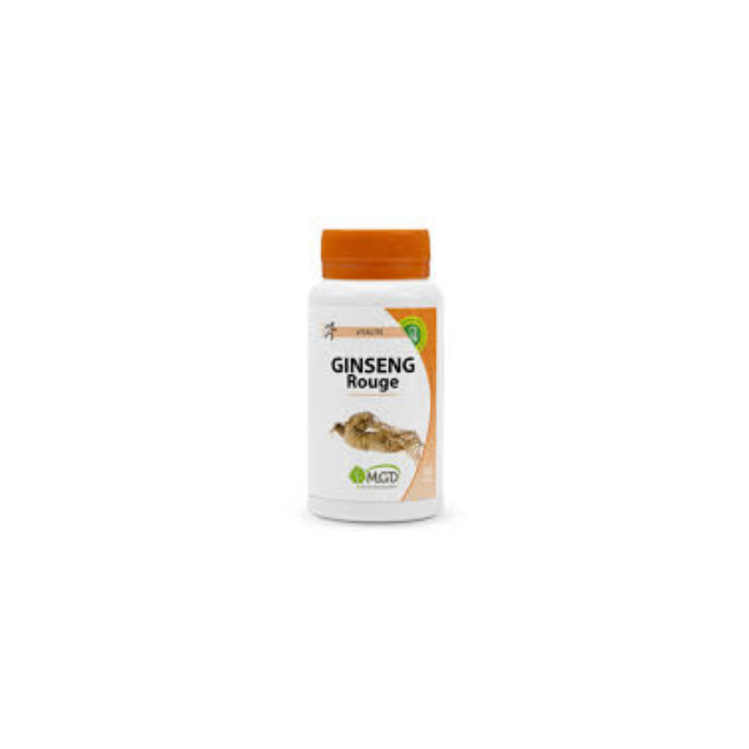 Mgd Ginseng Rouge 120 gélules - Énergie et Vitalité