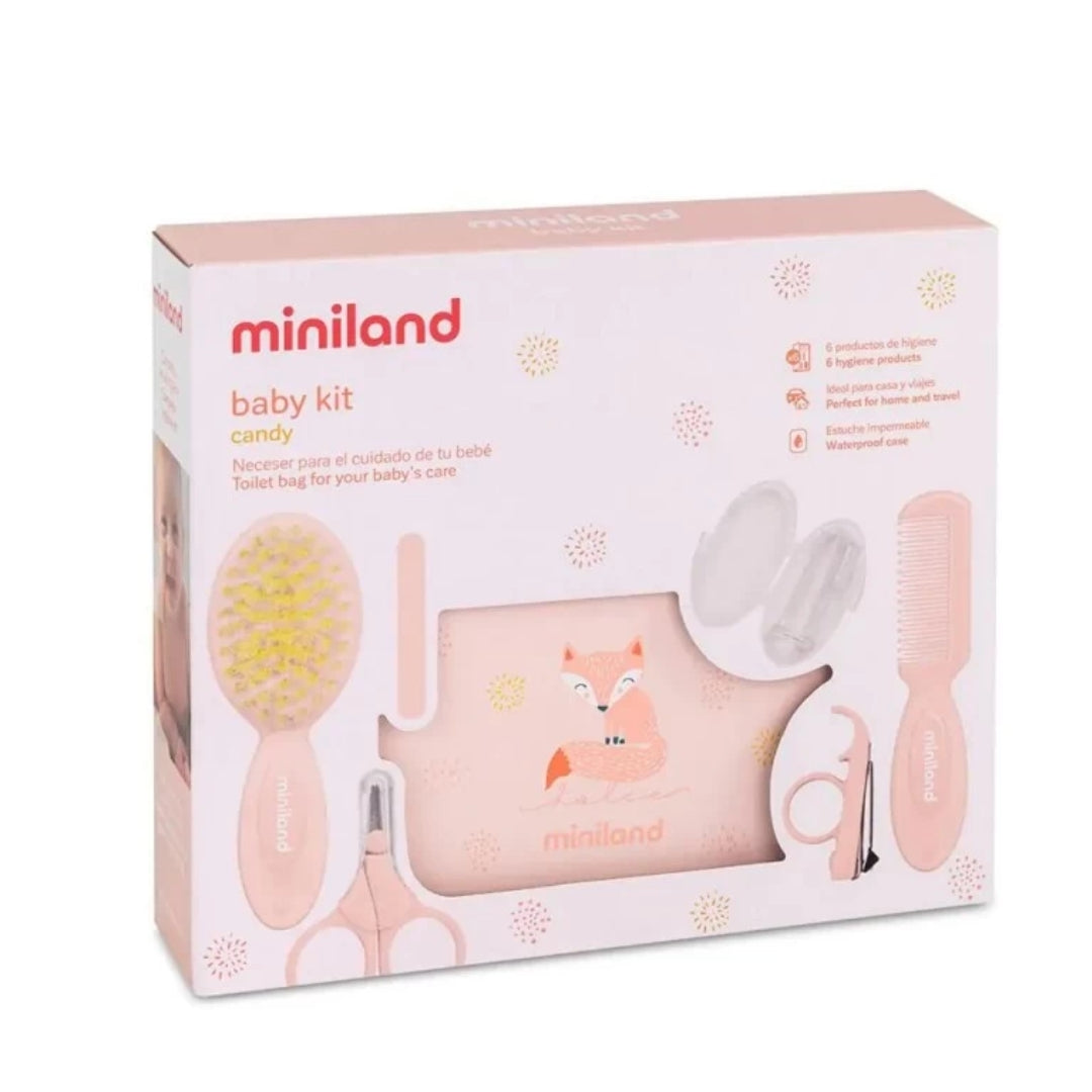 Miniland Baby Kit Candy مجموعة العناية بالطفل