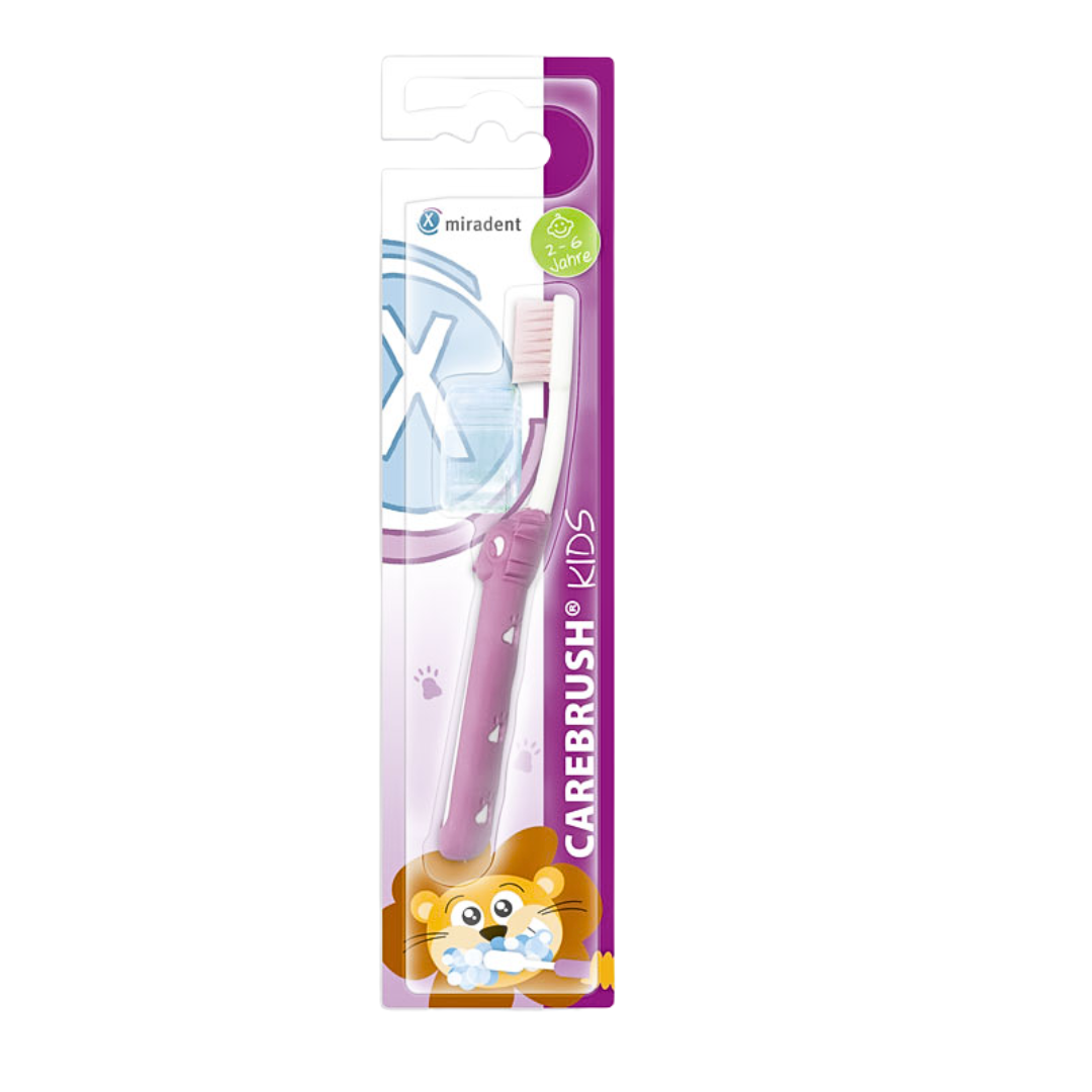 Miradent Carebrush Kids Rose فرشاة أسنان أطفال