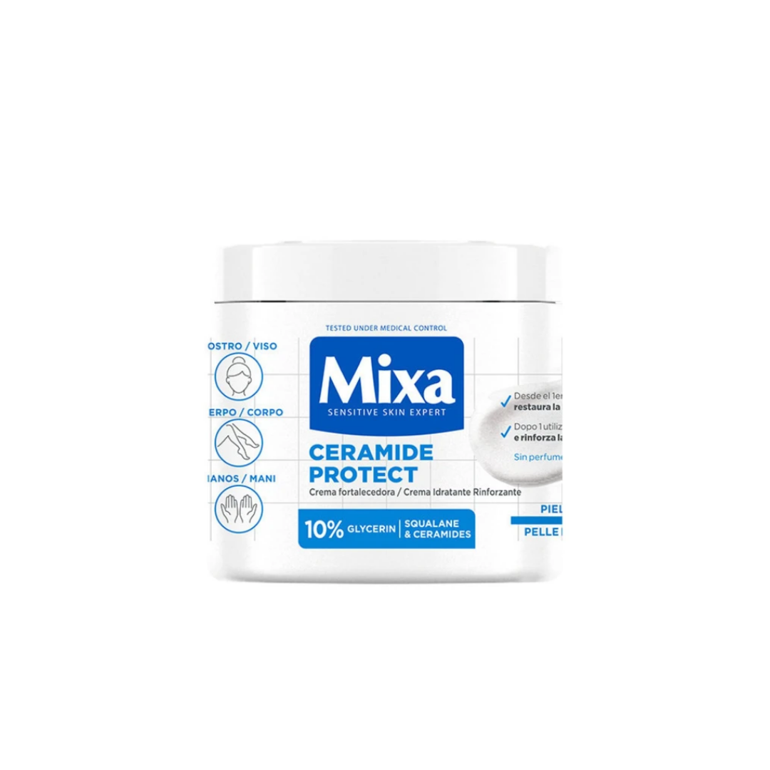 Mixa Crème Céramide Protection Hydratante Corps 400ml