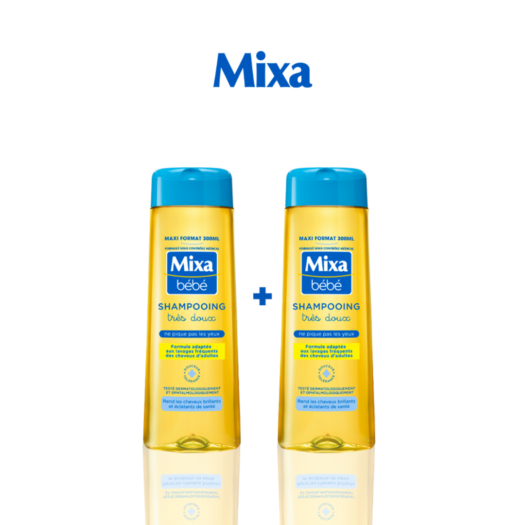 Mixa Shampooing Très Doux 2x300ml
