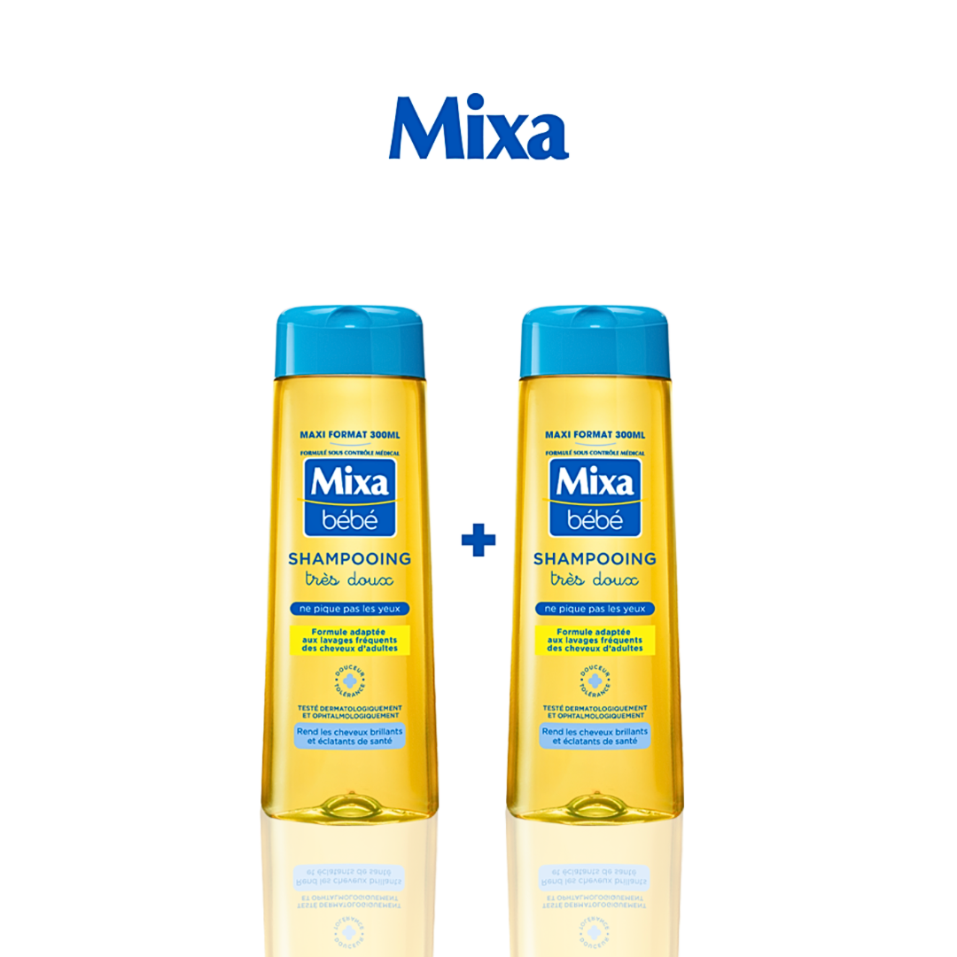 Mixa Shampoing Très Doux 2x300ml