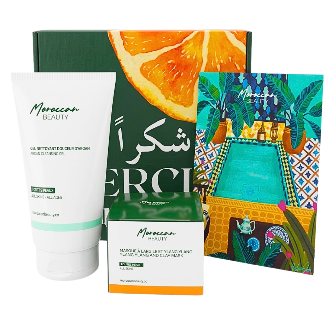 Moroccan Beauty Purifiant Gel Nettoyant + Masque Ylang Ylang