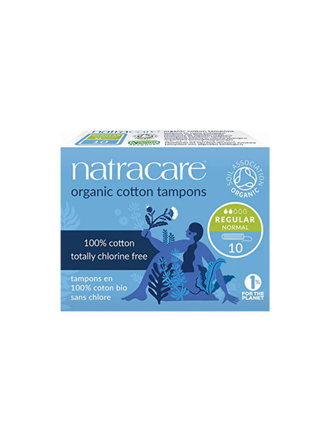 NATRACARE TAMPONS REGULIER SANS APPLICATEUR 10 Unités