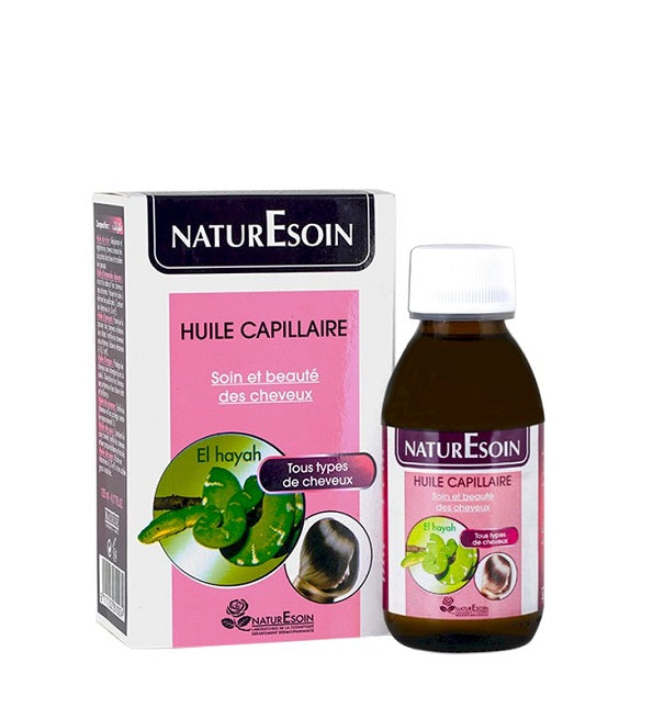 Naturesoin Huile Capillaire EL Hayah Tous Types de Cheveux