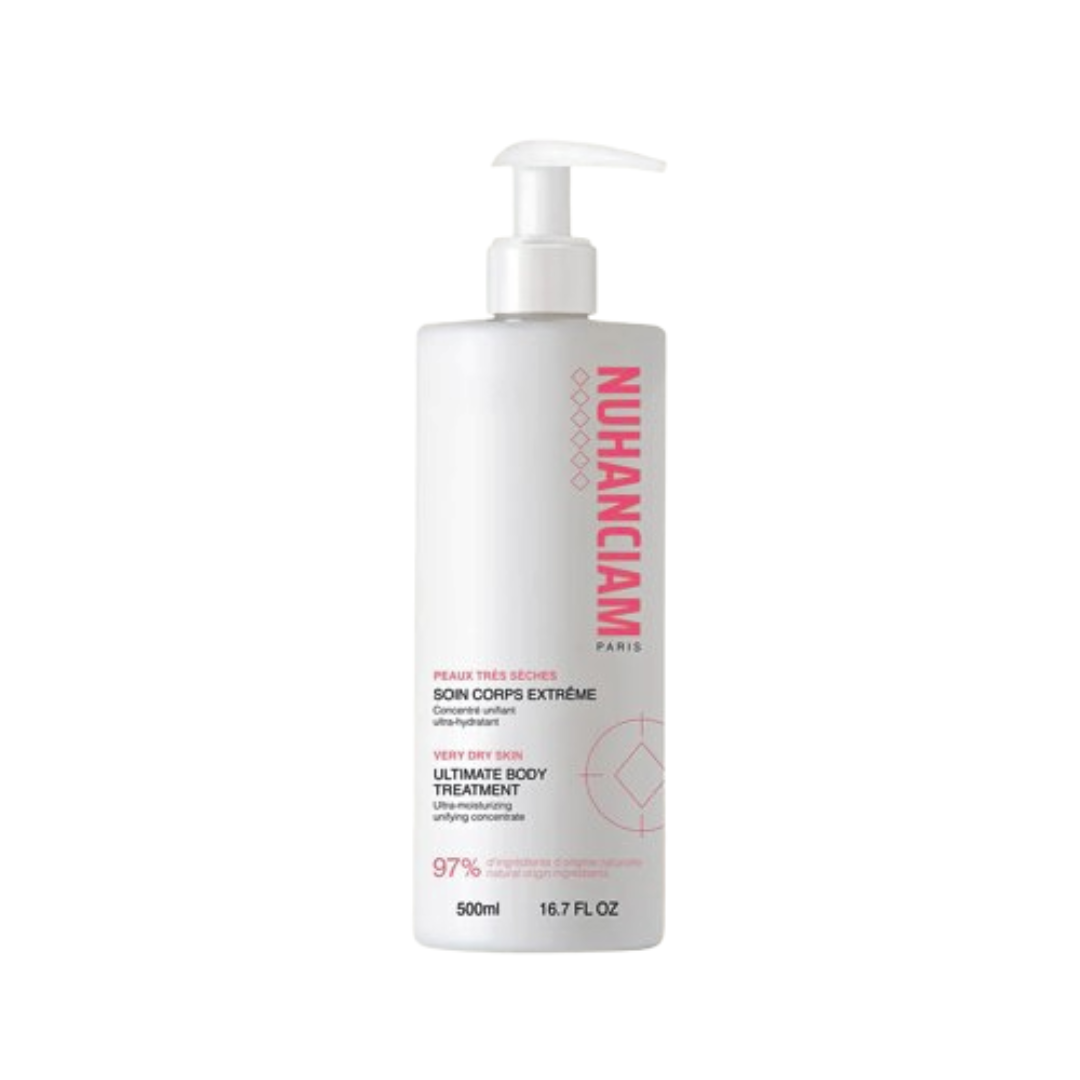 Nuhanciam Soin Corps Extrême Concentré Unifiant Ultra-Hydratant 500ml — flacon pompe