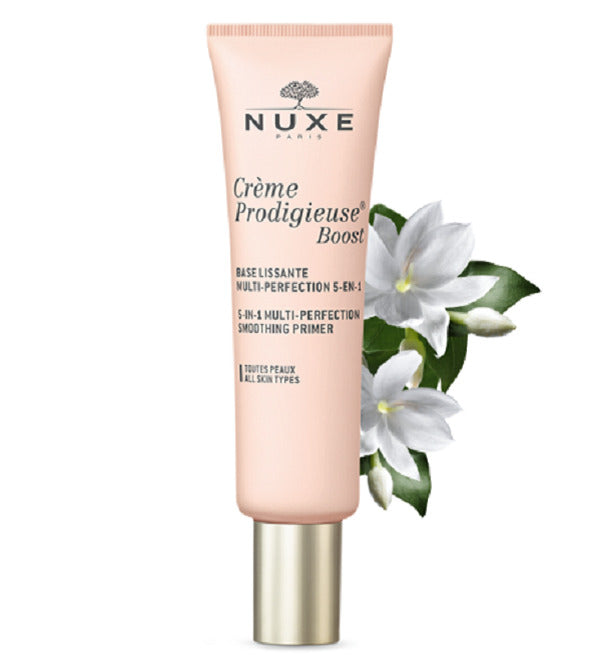 Nuxe Crème Prodigieuse Boost قاعدة التنعيم 5 في 1 سعة 30 مل