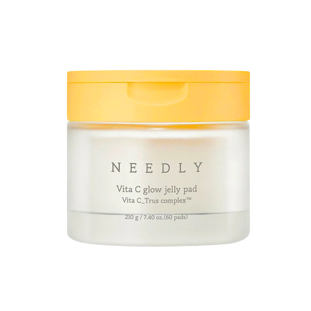 Needly Vitamine C Glow Jelly Pad ضمادات تقشير للوجه 60 ضمادة